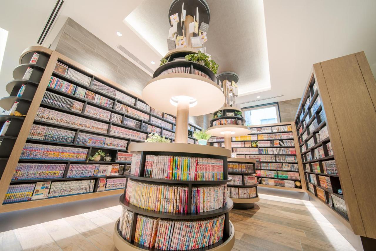 Quintessa Hotel Osaka Shinsaibashi Comic & Books Экстерьер фото